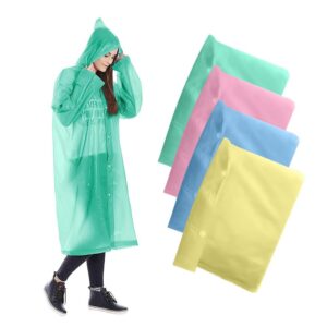 Capa Impermeable de Colores Para Adultos