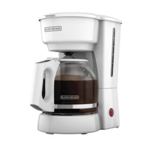 Cafetera Eléctrica de 12 Tazas – Color Blanco