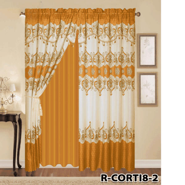 Set de cortinas con cenefa sencilla Riscos - Image 2