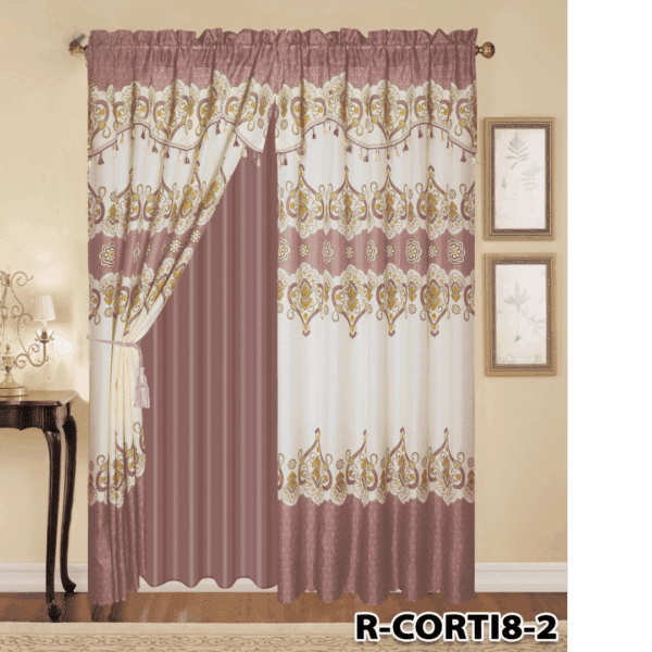 Set de cortinas con cenefa sencilla Riscos - Image 5