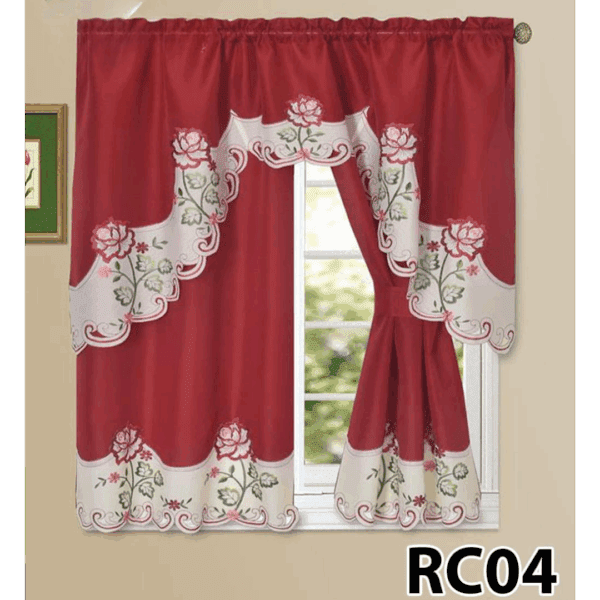 Cortina de Cocina RISCOS - Flores
