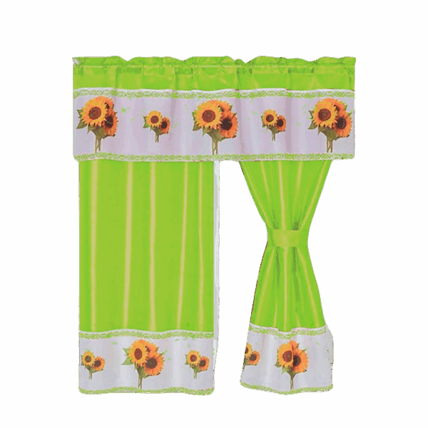 Cortina de Cocina - Diseño de girasol - Image 3