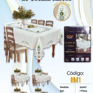 Mantel de Cocina - Floreado