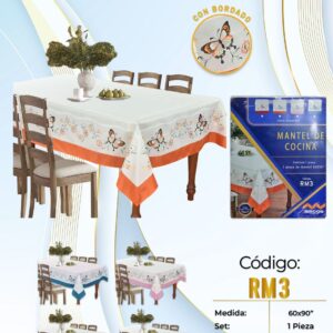 Mantel de Cocina - Mariposas